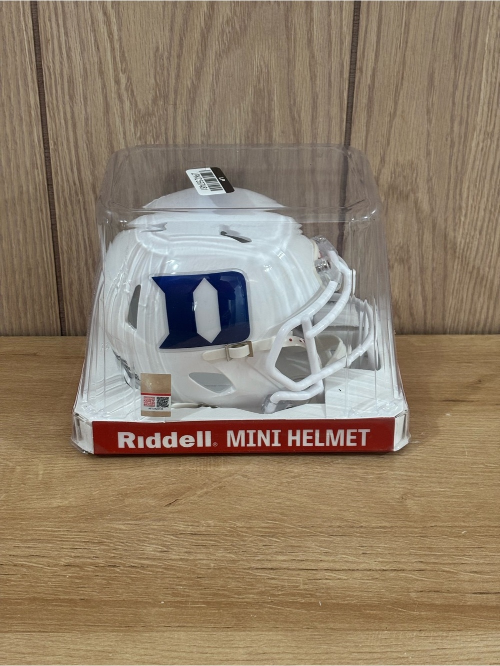 NCAA Duke Blue Devils Riddell Mini Helmet Brand New in Box